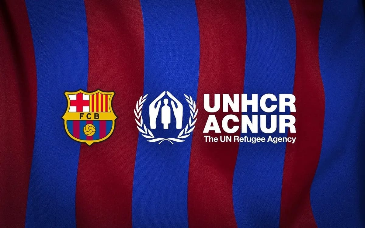 La Fundación FC Barcelona y ACNUR se unen por los derechos de los niños y jóvenes refugiados